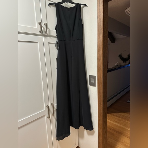 Adrianna Papell Colorblocked Overlay Jumpsuit - Picture 3 of 13